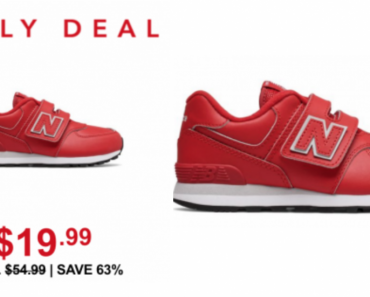 New Balance Kids 574 Lifestyle Sneakers $19.99 Today Only! (Reg. $54.99) New Balance Kids 574 Lifestyle Sneakers $19.99 Today Only! (Reg. $54.99)