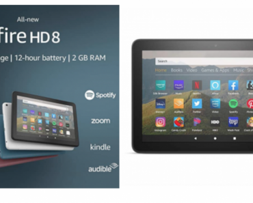 All-New Fire HD 8 tablet, 8″ HD display, 32 GB $59.99! (Reg. $89.99)