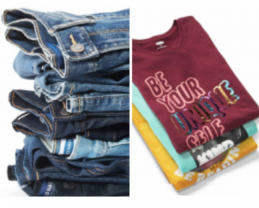Old Navy: $5.00 Tees and $10.00 Jeans for Kids!