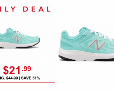 New Balance Kids 519 Sneakers Just $21.99 Today Only! (Reg. $44.99) New Balance Kids 519 Sneakers Just $21.99 Today Only! (Reg. $44.99)