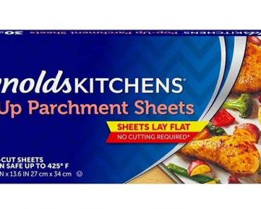 Reynolds Kitchens Pop-Up Parchment Paper Sheets – 30 Count – Just $2.44!