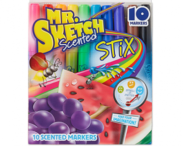 Mr. Sketch Assorted Scent Markers – 10 Pack – Just $7.12!