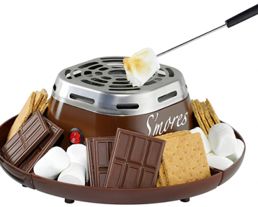 Nostalgia Indoor Electric Stainless Steel S’mores Maker – Just $24.99! Back in stock!