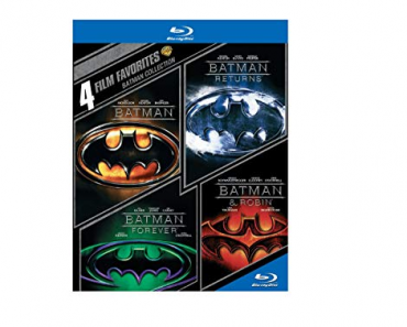 4 Film Favorites: Batman Collection – Batman/Batman Returns/Batman Forever/Batman & Robin – Just $10.00! Was $24.98!