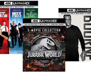 Save 40%–46% on select 4K movie collections and special editions!
