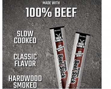 Jack Link’s Beef Sticks, Original, 0.92 Ounce (20 Count) Only $9.49 Shipped!