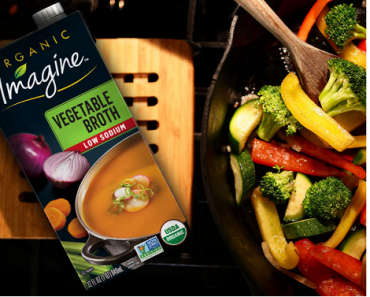Imagine Organic Low-Sodium Vegetable Broth, 32 oz Only $2.52 Shipped!