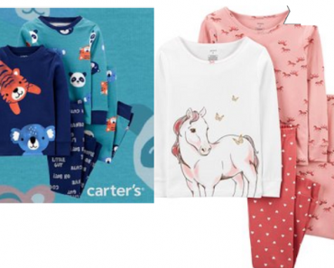 Zulily: Take up to 65% off Carter’s Kids Clothing! Pjs for Only $8.50 & More!