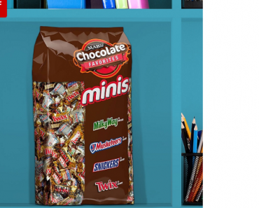 Snickers, Twix, Milky Way & 3 Musketeers Minis Size Chocolates, 4 lb. Only $9.77 Shipped! (Reg. $19.54)