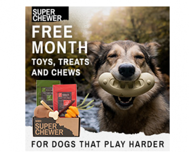 Durable Dog Stuff, Every Month! Claim a Free Extra Month and Free Shipping!