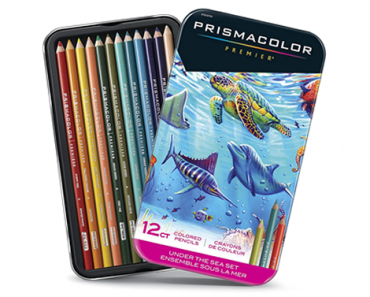 Prismacolor Premier Colored Pencils, Soft Core, Under the Sea Set, 12 Count – Just $9.99! Back to school!