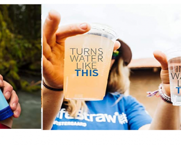 LifeStraw Personal Water Filter Only $11.95! (Reg. $20) Today Only! Put in Your Emergency Bags!