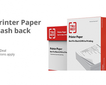 Awesome Freebie! Get FREE Printer Paper from TopCashBack and Staples!