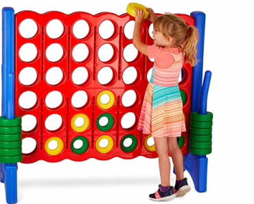 Giant 4 in a Row Connect Game – 4 Feet Wide by 3.5 Feet Tall Only $129.99! (Reg. $162) Today Only!