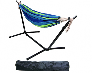 BalanceFrom Double Hammock with Portable Carrying Case, 450-Pound Capacity Only $49.99 Shipped!