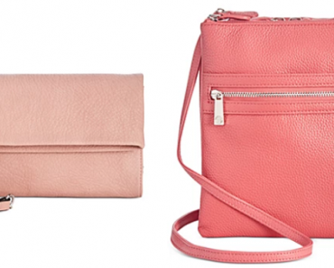 Macy’s: Real Leather Handbags Start at Only $14.99! (Reg. $60)