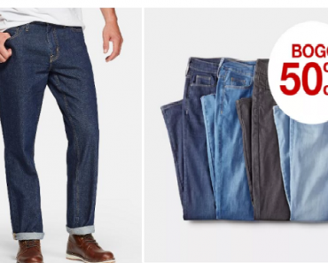 Target: Men & Women’s Jeans Buy 1, Get 1 50% off!