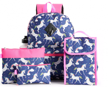 Kohl’s 30% Off! Earn Kohl’s Cash! Stack Codes! FREE Shipping! Love @ First Sight 6-pc. Backpack Set – Just $16.79!