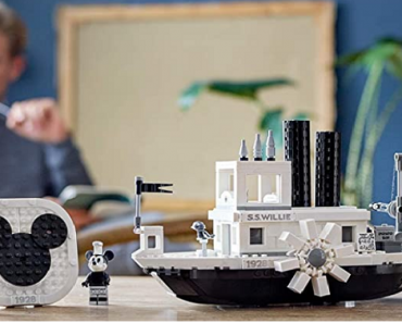 LEGO Ideas Disney Steamboat Willie Building Kit (751 Pieces) Only $76.40 Shipped! (Reg. $90)
