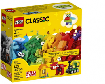 LEGO Classic Bricks and Ideas (123 Pieces) Only $6.09!