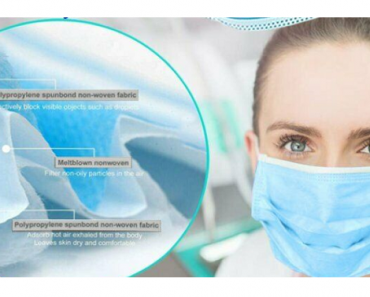 Face Mask Non Medical Surgical Disposable 3Ply (50 Count) Only $6.88 Shipped!