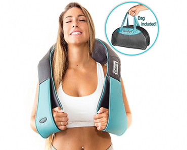 Shiatsu Back Neck and Shoulder Massager with Heat – Just $34.97! Was $49.97!