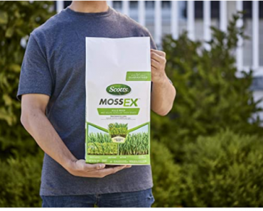 Scotts MossEx – Helps Develop Thick Grass, Treats up to 5,000 sq. ft Only $11!