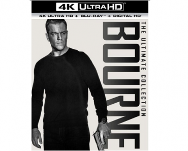 The Bourne Ultimate Collection (Includes Digital +4K Ultra HD Blu-ray) Only $34.99! (Reg. $65)