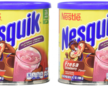 Nesquik Strawberry Flavored Powder Only $2.98!