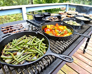 Lodge Pre-Seasoned Cast Iron Griddle, 10.5 Inch (Pack of 1) Only $14.88! (Reg. $33)