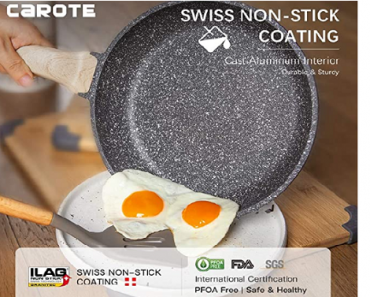 Carote 8 Inch Non-stick Frying Pan Only $9.99! (Reg. $17) Great Reviews!