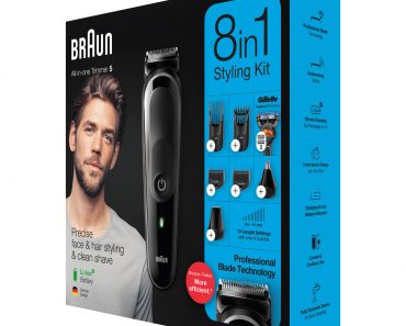 Braun 8-in-1 Trimmer (Black/Grey) – Only $39.99!