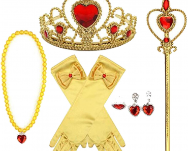 Girls Princess Dress Up Accessories 4 Pieces Gift Set Only $5.27! (Reg $12.99)