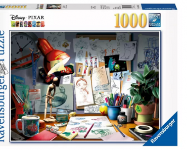 Ravensburger Disney Pixar The Artist’s Desk Puzzle (1000 pieces) Only $9.88! (Reg. $14.29) Great Reviews!