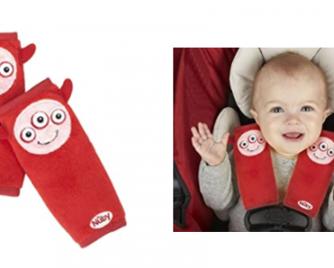 Red Monster Nuby Car Seat StrapCovers 2 Pack Only $3.31!