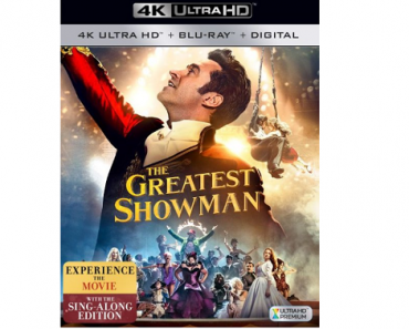 The Greatest Showman (4K Ultra HD Blu-ray/Blu-ray + Digital Copy) Only $12.99! (Reg. $23)