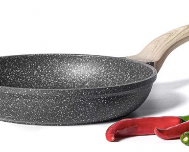 8 Inch Granite Coating Non-Stick Frying Pan Skillet Only $9.99!