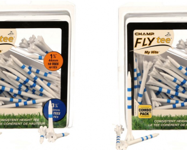 Champ Zarma FLYtee My Hite 3-1/4″ Combo Pack Golf Tees (Pack of 50) Only $4.95! (Reg. $11)