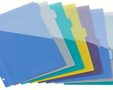 Avery 8-Tab Write & Erase Plastic Binder Dividers with Pockets Only $2.99! (Reg. $7.70)