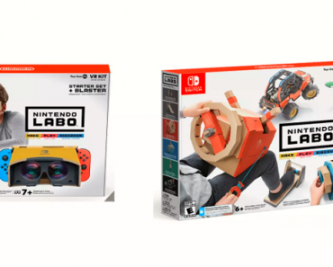 Nintendo Switch Labo Bundle Vehicle and Starter Only $34.98!
