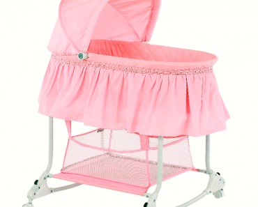 Dream On Me Willow Bassinet (White, Pink or Blue)for Only $39.99 Shipped! (Reg. $79.99)
