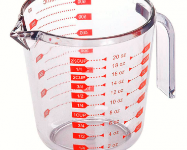 Progressive 2.5 Cup Measuring Cup (Clear) Only $2.97! (Reg. $5.05)