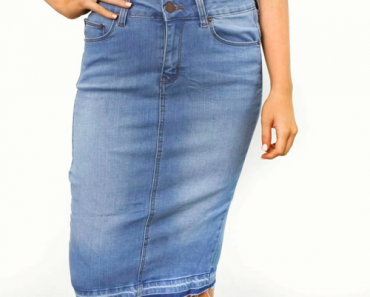 Denim Skirt | 4 Colors Only $19.99! (Reg. $44.95)