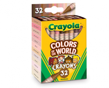 Crayola Crayons 32 Pack, Colors of the World, Multicultural Crayons – Just $1.77!