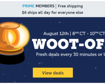 Today is a Woot-Off Day! August 12th Only! Shop with Amazon Prime!
