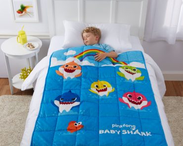 Baby Shark Kids Weighted Blanket, 36 x 48 (4.5lb) – Only $29.97!