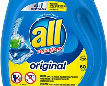 All 60-ct Mighty Pacs Laundry Detergent ONLY $7.52!