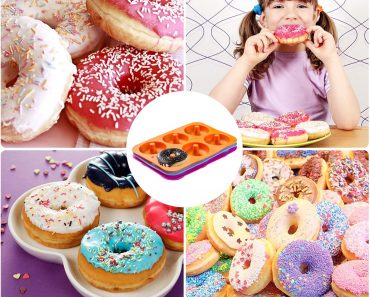 Pack of 3 Silicone Donut Baking Trays Just $9.99!