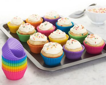 Silicone Reusable Cupcake Liners 24 Count Only $7.99!