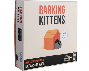 Barking Kittens: This is The Third Expansion of Exploding Kittens Card Game – Just $14.99!